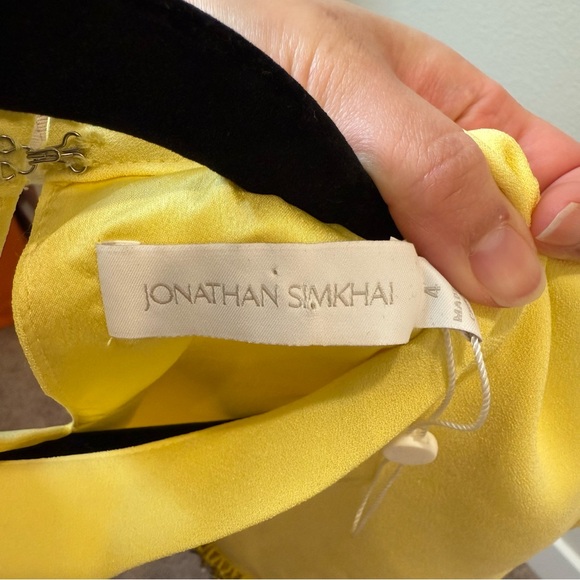 Jonathan Simkhai Yellow Two-Piece Dress - Picture 6 of 10